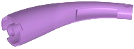 Animal / Creature Body Part, Tail / Claw / Horn / Branch / Tentacle, End Section, Large in Medium Lavender