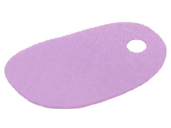 Decorative Shape, Rounded with 1 Hole in Medium Lavender