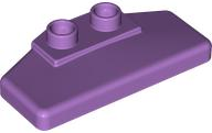 Duplo Rear Spoiler 2 x 4 x 1 / 2 [Plain] in Medium Lavender