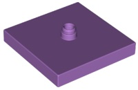 Duplo Turntable 4 x 4 Base, Flush Surface in Medium Lavender