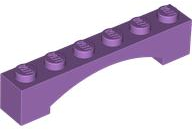 Brick Arch 1 x 6 Raised Arch in Medium Lavender