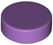 Tile Round 1 x 1 in Medium Lavender