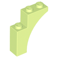 Brick Arch 1 x 3 x 3 [Gothic] in Yellowish Green