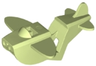 Fairing, Motorcycle, Airplane in Yellowish Green