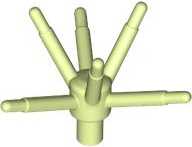 Plant, Flower Stem with Bar and 6 Stems in Yellowish Green