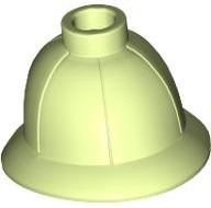 Hat / Pith Helmet in Yellowish Green