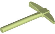 Tool Pickaxe in Yellowish Green