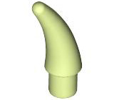 Animal Body Part, Barb / Claw / Tooth / Talon / Horn, Small in Yellowish Green