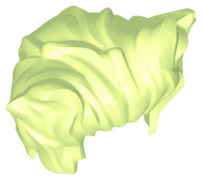 Hair Two Points/Pointy in Yellowish Green