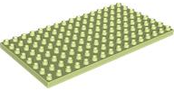 Duplo Plate 8 x 16 in Yellowish Green