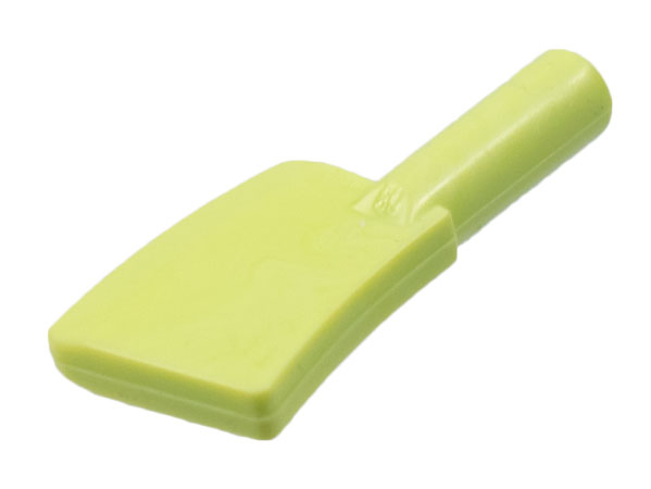 Equipment Cleaver, no Holes in Yellowish Green