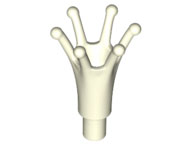 Headwear Accessory Crown Long with Bar in Glow In Dark White