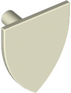 Shield Triangular in Glow In Dark White