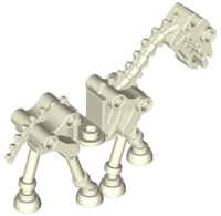 Creature, Horse / Thestral, Skeletal / Skeleton in Glow In Dark White