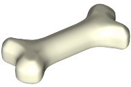 Animal Body Part, Dog Bone [Short] in Glow In Dark White