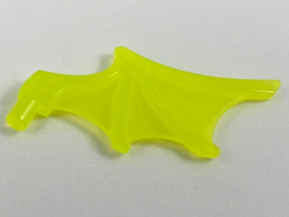 Animal Body Part, Bat Wing with Shaft [Chima Bat Wing] in Trans-Neon Green