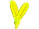 Headwear Accessory Plume / Feathers with Pin in Trans-Neon Green