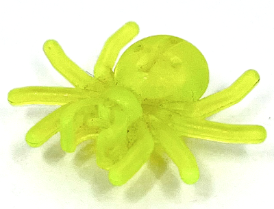 Insect, Spider in Trans-Neon Green