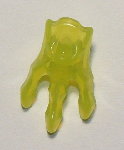 Ghost Effect Claws with Handle in Trans-Neon Green
