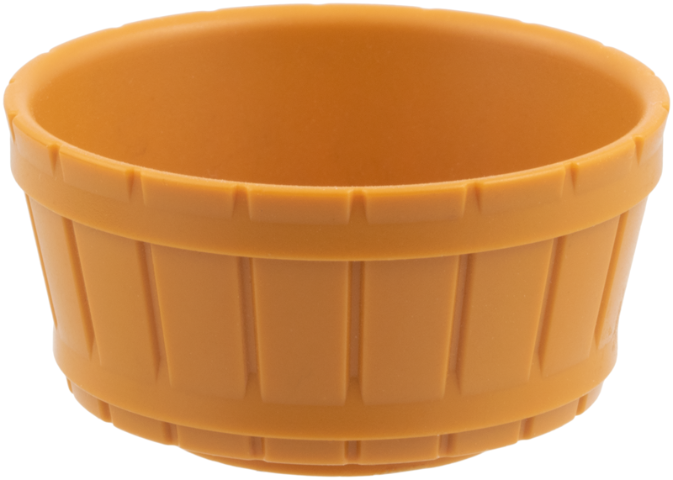 Barrel Half Large in Fabuland Orange