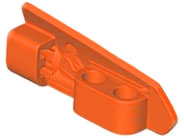 Technic Panel Fairing #21 5L Small Smooth, Side B in Reddish Orange