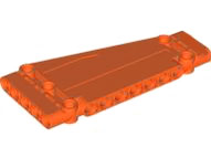 Technic Panel 5 x 11 x 1 Tapered in Reddish Orange