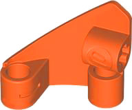 Technic Panel Fairing #10 Medium Triangle Smooth in Reddish Orange