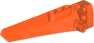 Technic Panel Fairing #6 Long Smooth, Side B in Reddish Orange