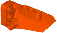 Technic Panel Fairing # 3 Small Smooth Long, Side A in Reddish Orange