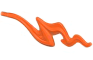 Energy Effect, Flame, Squiggly in Reddish Orange