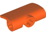 Technic Panel Fairing 2 x 3 x 1 in Reddish Orange