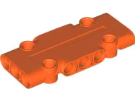 Technic Panel 3 x 7 x 1 in Reddish Orange