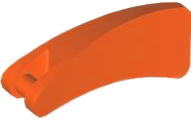 Animal Body Part, Fin 2 x4 with Handle in Reddish Orange