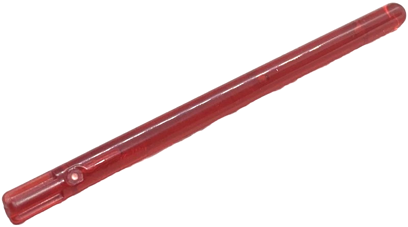 Weapon Lightsaber Blade 8L with Axle in Trans-Red