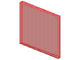 Glass for Window 1 x 4 x 3 in Trans-Red