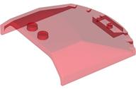 Windscreen 6 x 6 x 1 1/3 in Trans-Red
