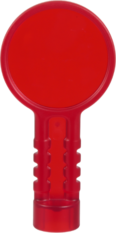 Duplo Magnifying Glass in Trans-Red