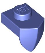 Plate Special 1 x 1 with Vertical Tooth in Blue Violet