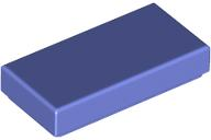 Tile 1 x 2 with Groove in Blue Violet