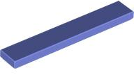 Tile 1 x 6 with Groove in Blue Violet