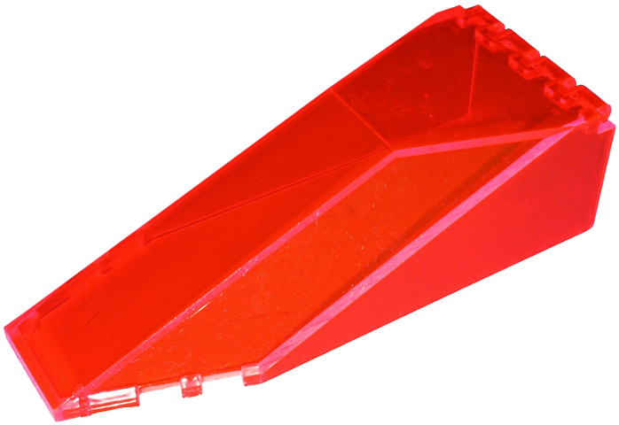 Windscreen 10 x 4 x 2 1/3 Canopy in Trans-Neon Orange