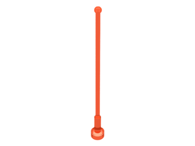 Antenna 8H Whip in Trans-Neon Orange