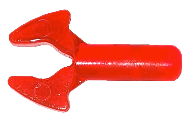 Bar 1L with Clip in Trans-Neon Orange