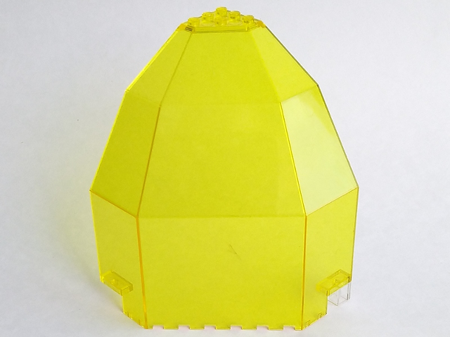 Panel 10 x 10 x 12 Quarter Dome in Trans-Yellow