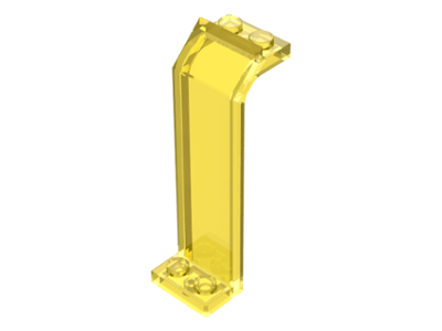 Panel 3 x 2 x 5 2/3 in Trans-Yellow