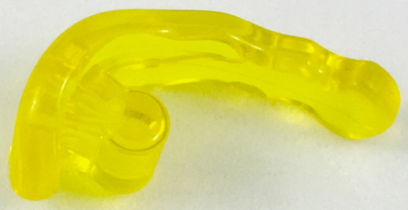 Wave / Power Blast Rounded Energy with Bar Handle in Trans-Yellow