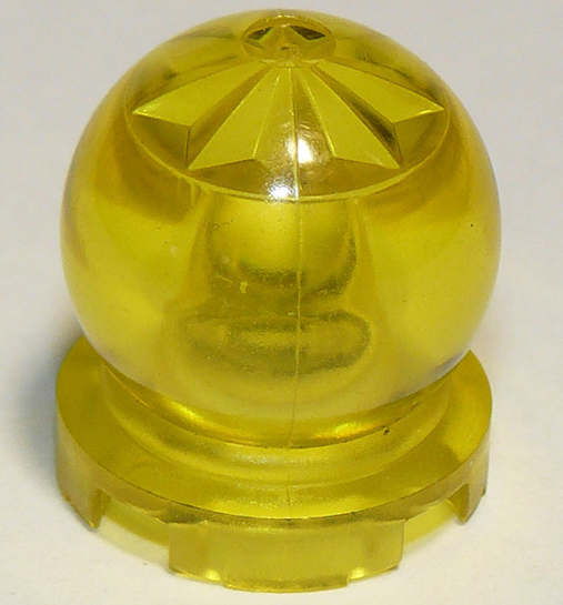 Equipment Crystal Ball Globe 2 x 2 x 2 in Trans-Yellow