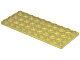Plate 4 x 10 in Trans-Yellow