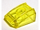 Brick Curved 2 x 2 with Lip, No Studs in Trans-Yellow