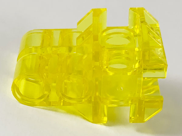 Technic Modular Connector in Trans-Yellow